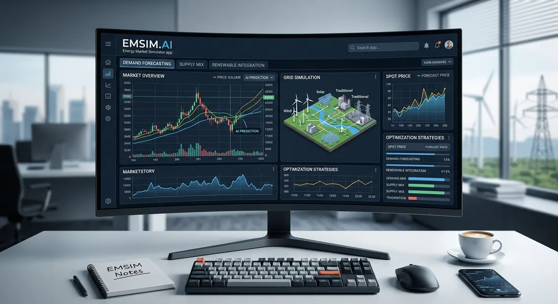 Emsim — Energy Market Simulation Platform